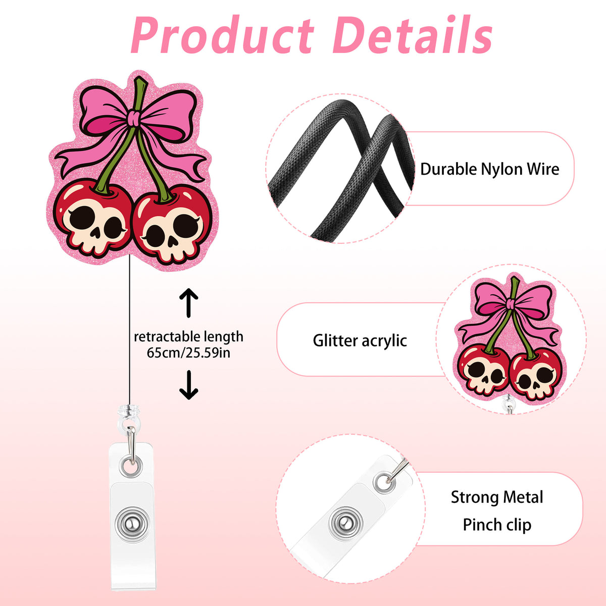 Acrylic Designs Nurse Badge Holder