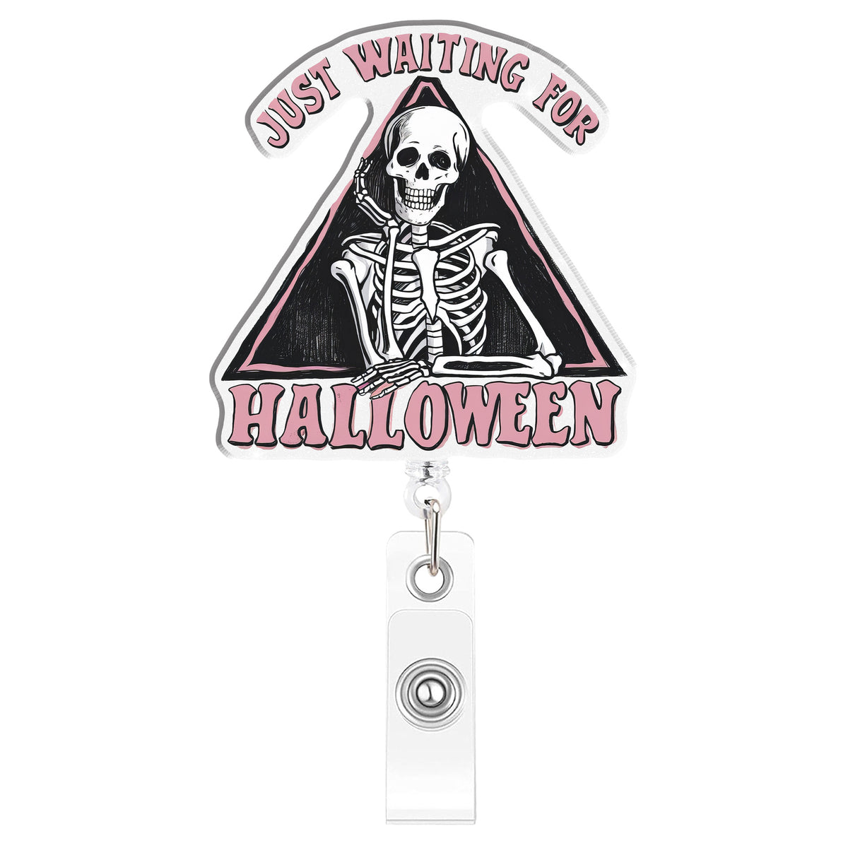 Halloween Nurse Badge Holder