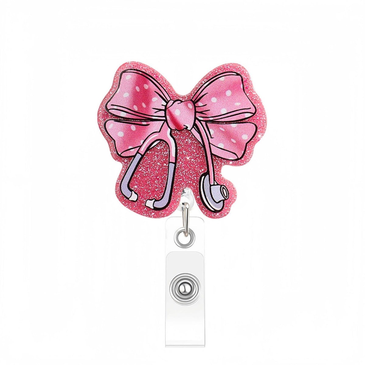 Bow Collection Nurse Badge Holder
