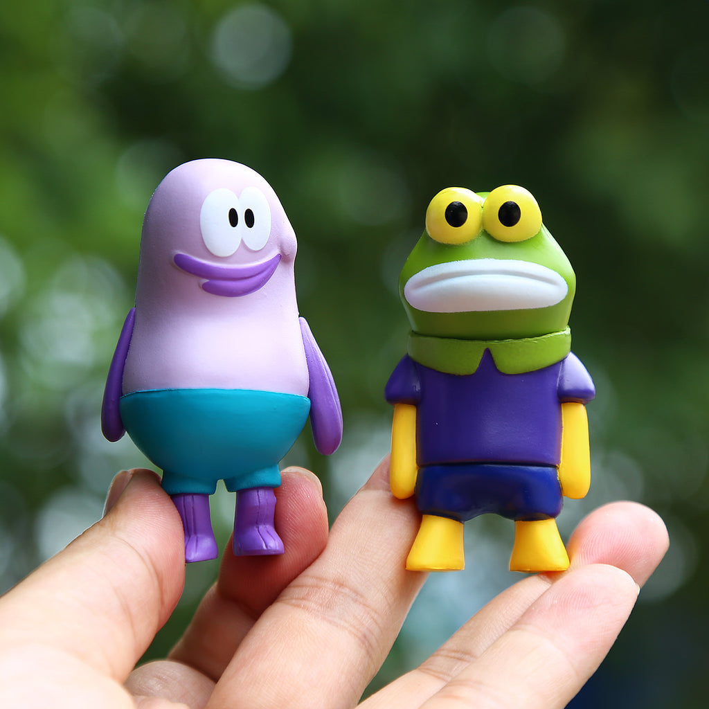 SpongeBob Bikini Bottom Figure Topper Set