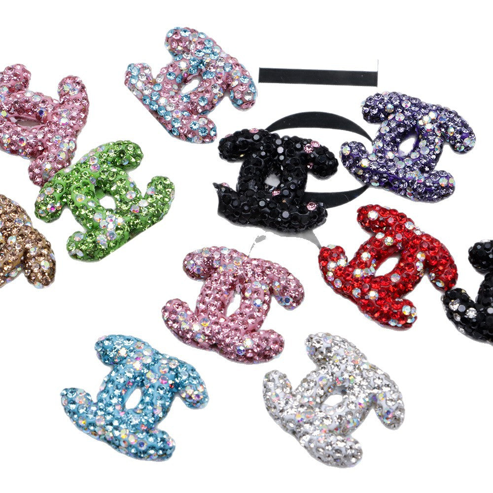 CC Designer Rhinestone Bead Topper