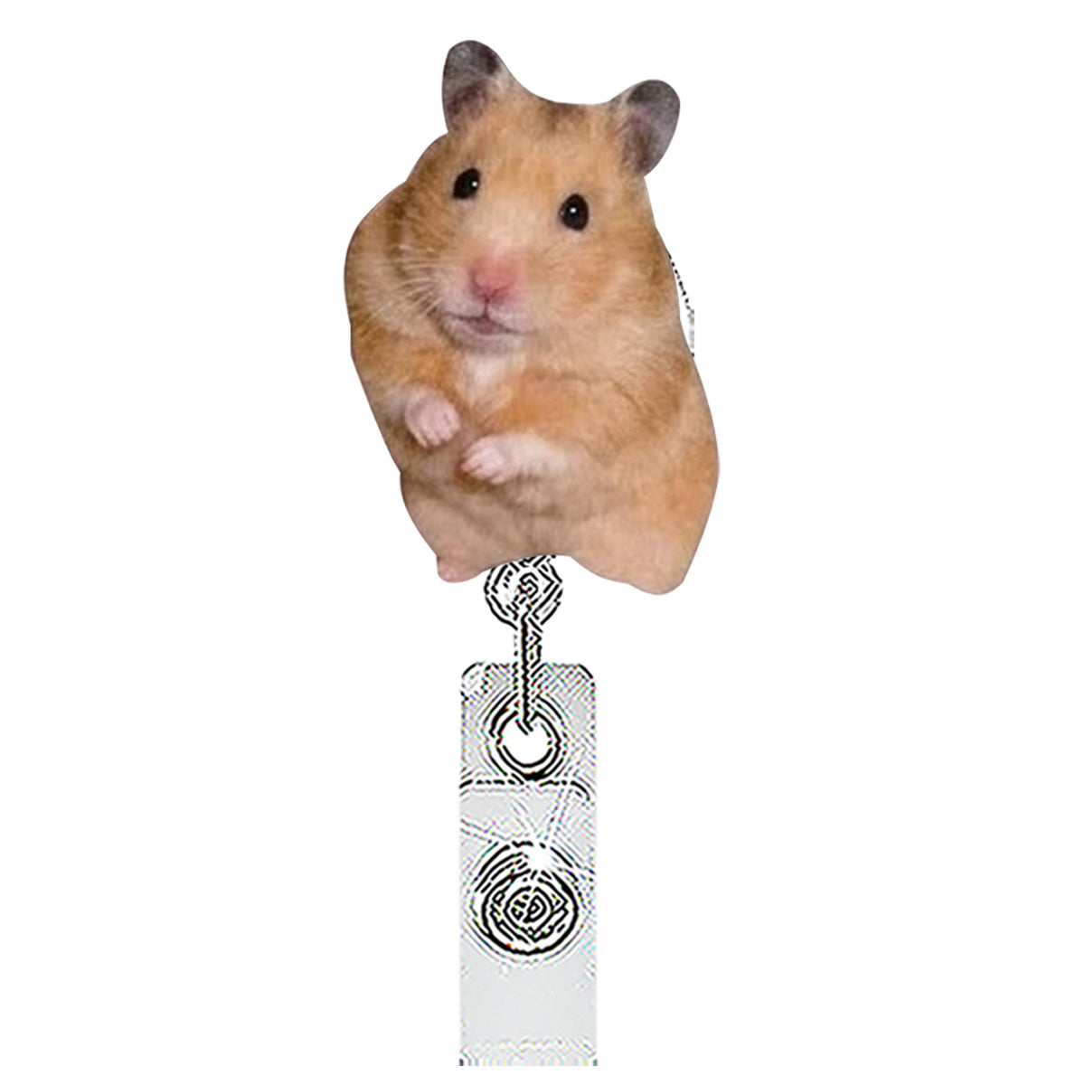Funny Mouse Nurse Badge Holder