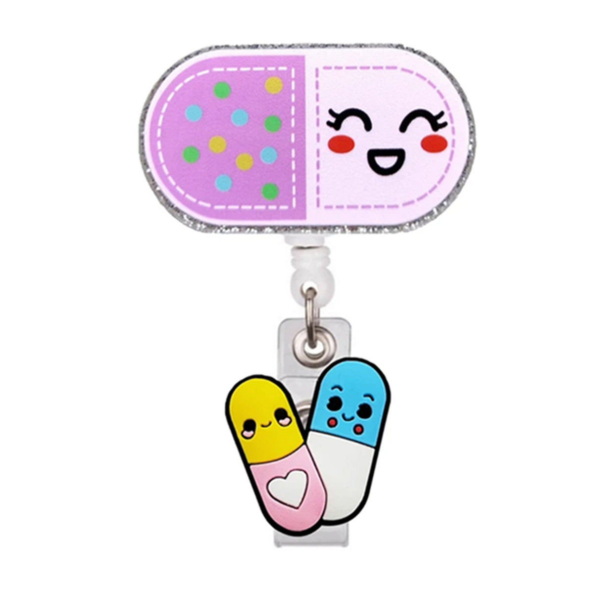 Medical Icons Nurse Badge Holder