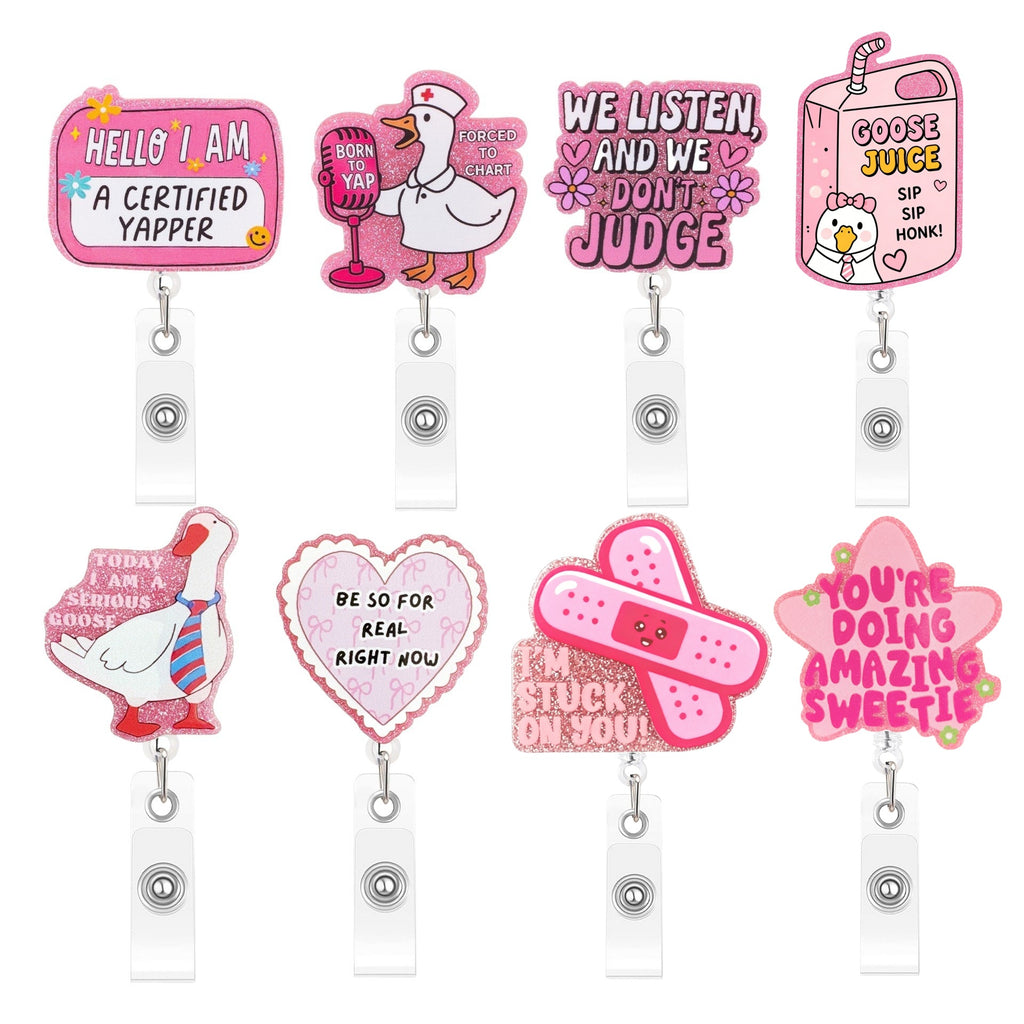 Acrylic Designs Nurse Badge Holder