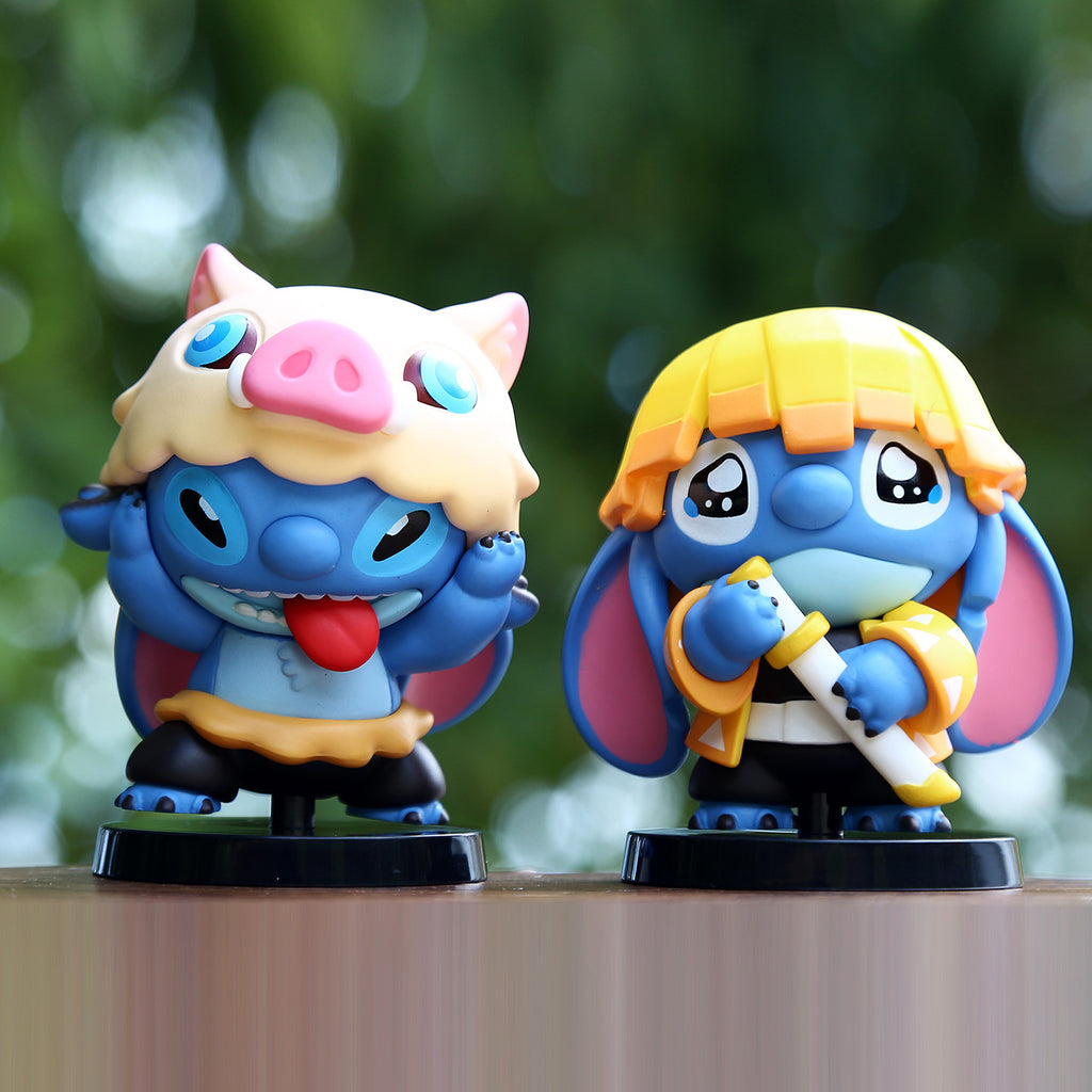 Demon Slayer Stitch Figure Topper Set