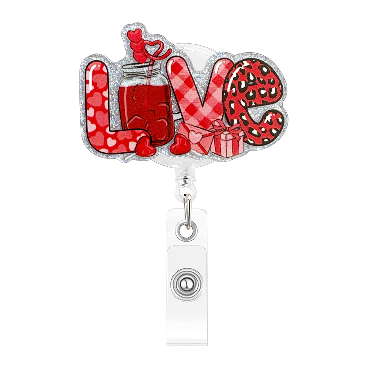 Valentine Nurse Badge Holder
