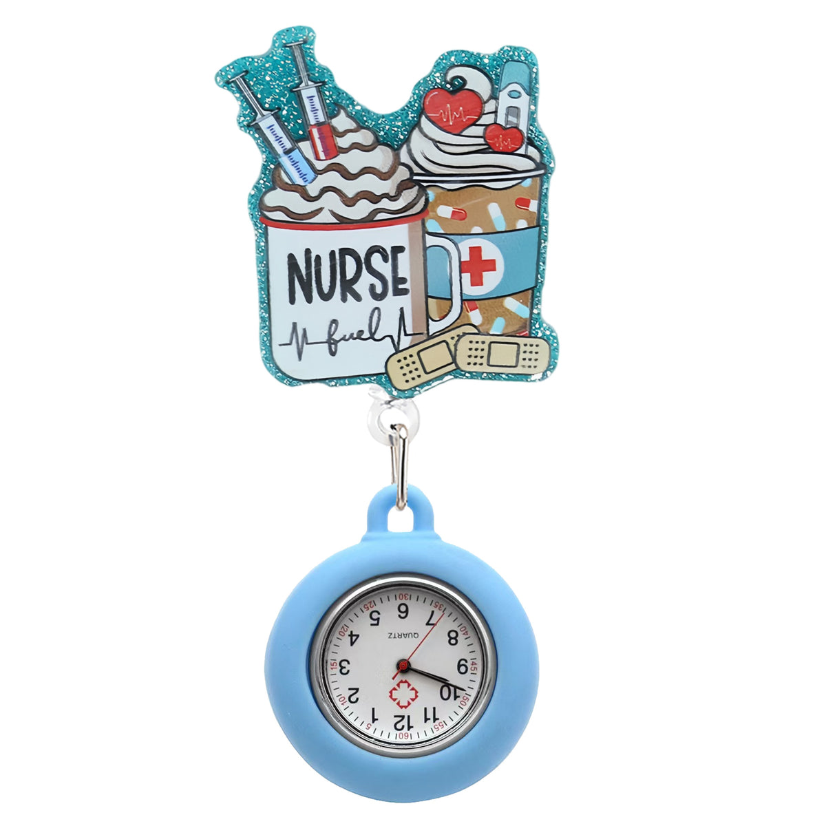 Medical Nurse Watch Nurse Badge Holder