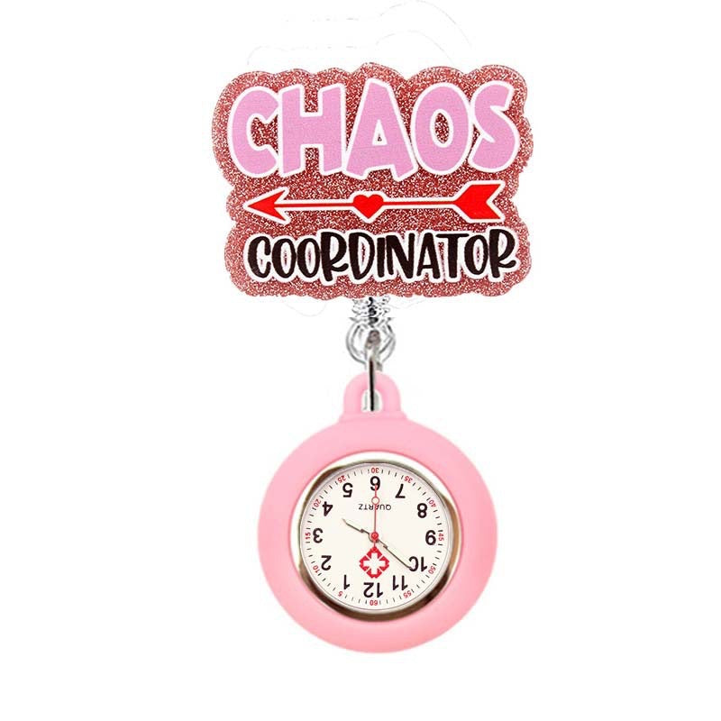 Medical Nurse Watch Nurse Badge Holder