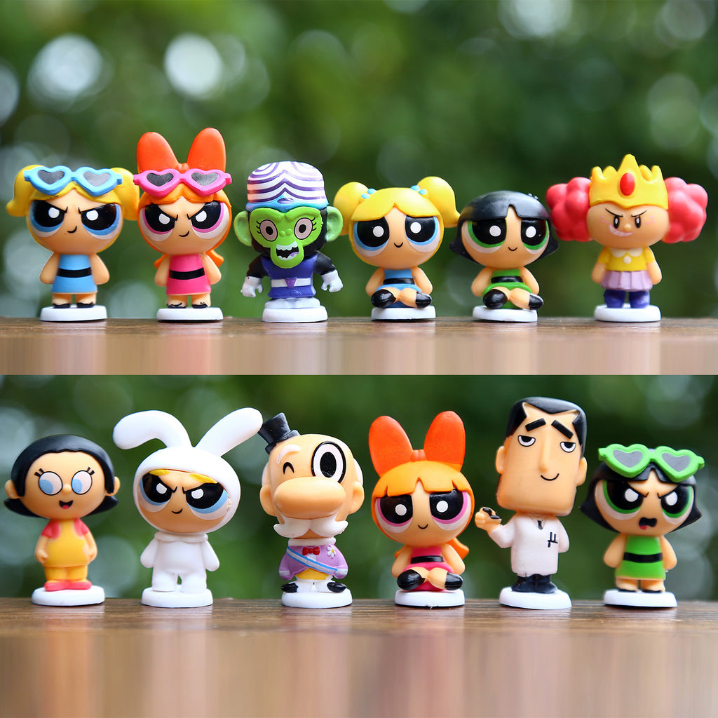 Powerpuff Girls Figure Topper Set