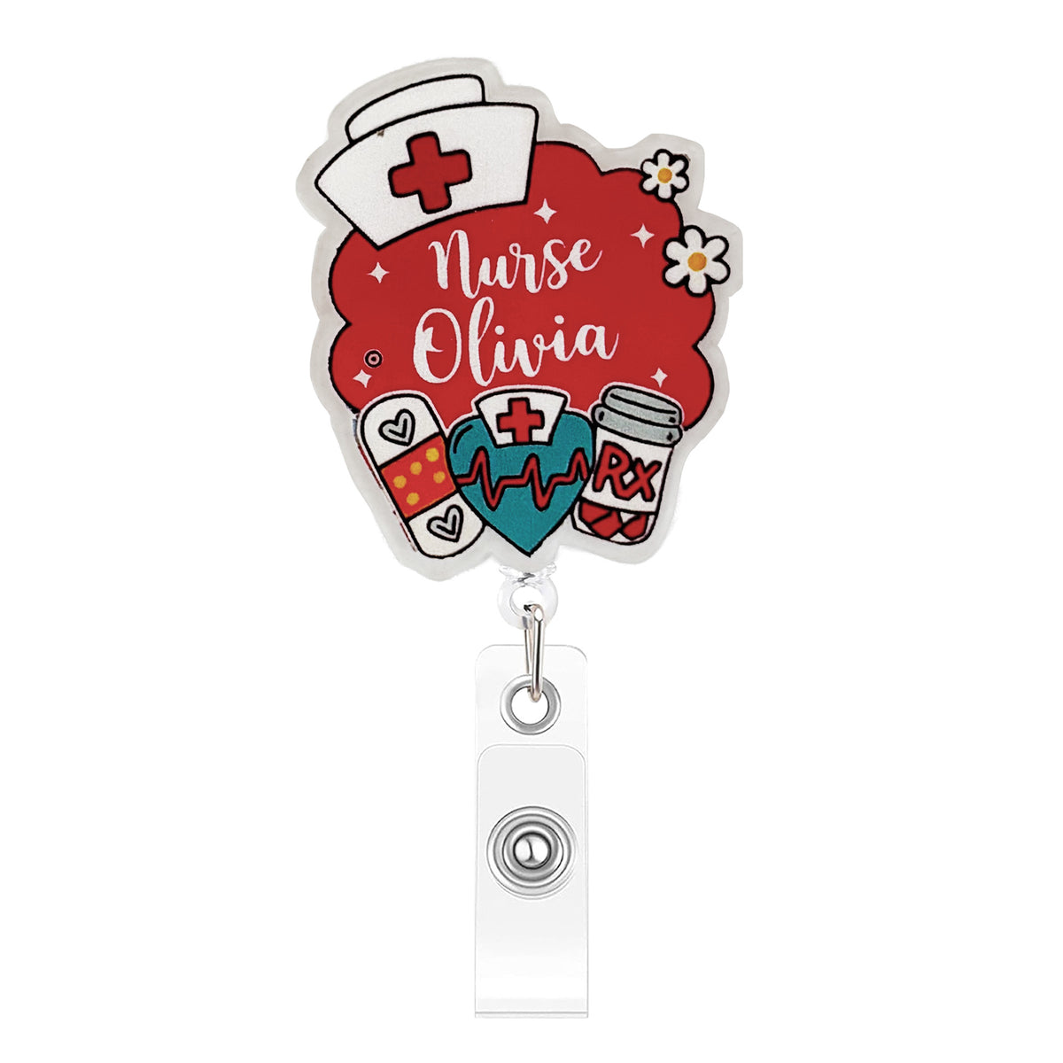 Nurse Theme Nurse Badge Holder