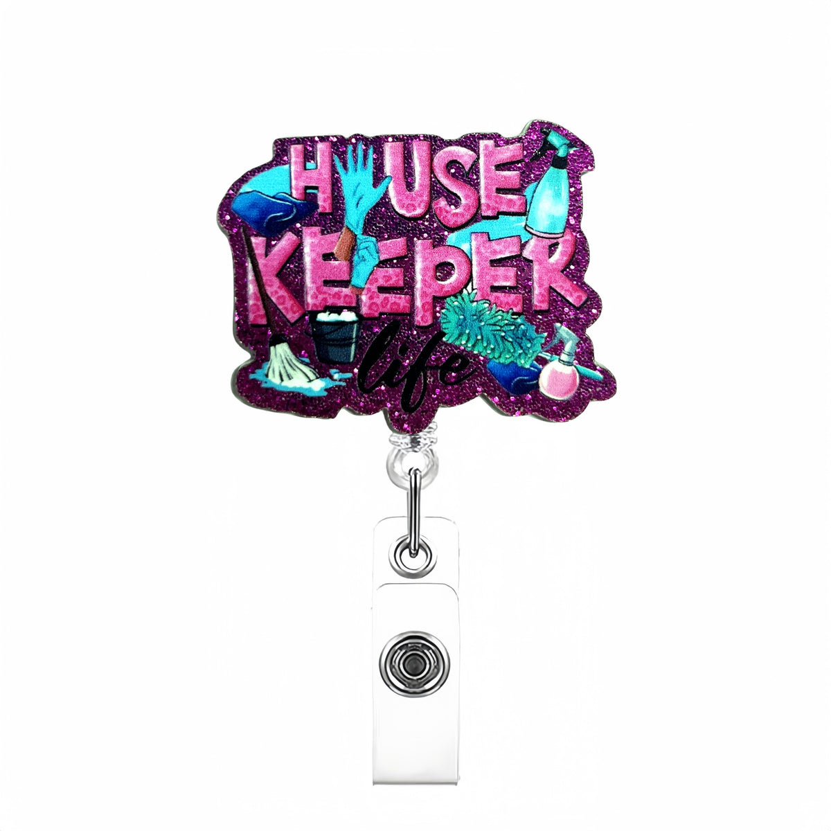 Acrylic Designs Nurse Badge Holder