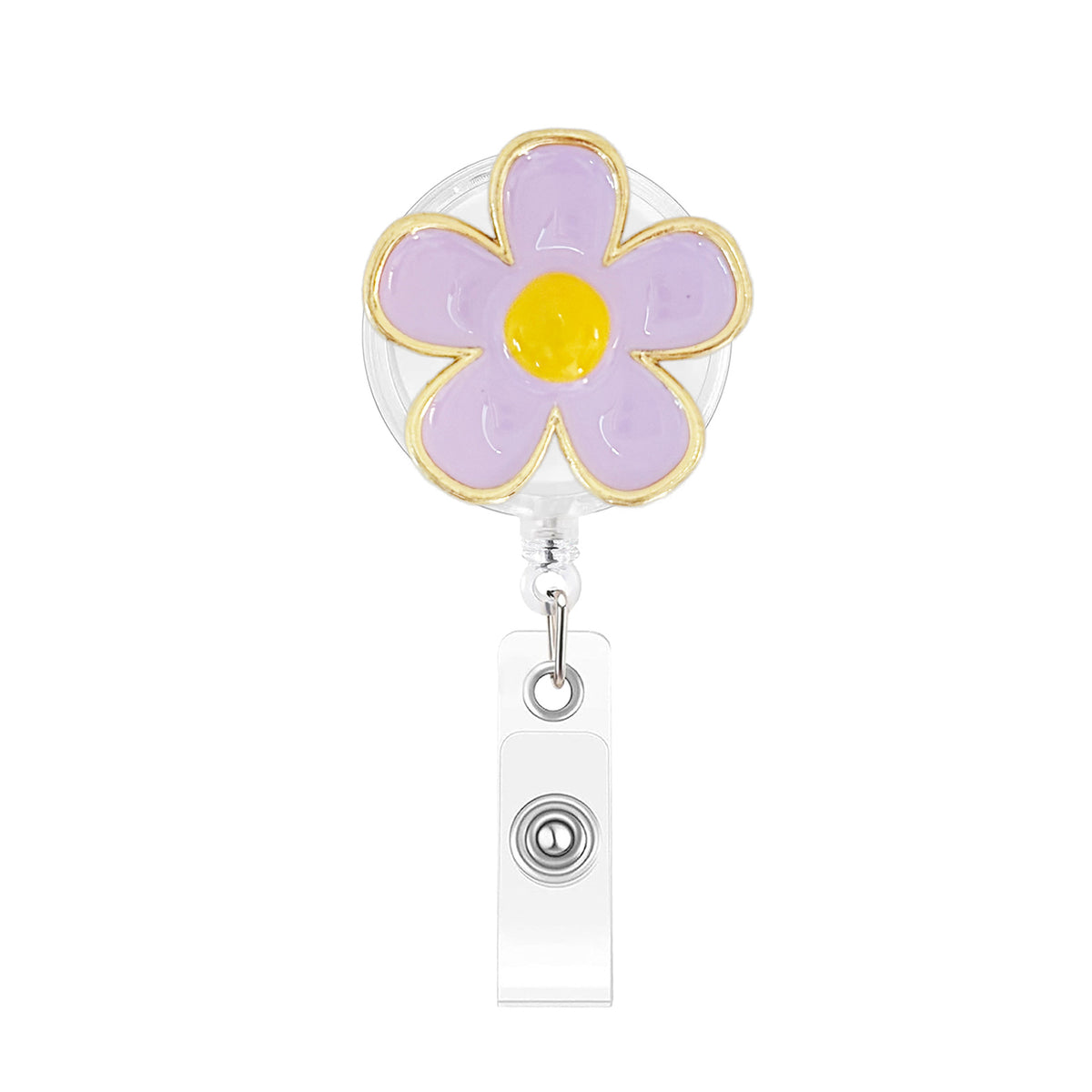 Daisy Flower Nurse Badge Holder