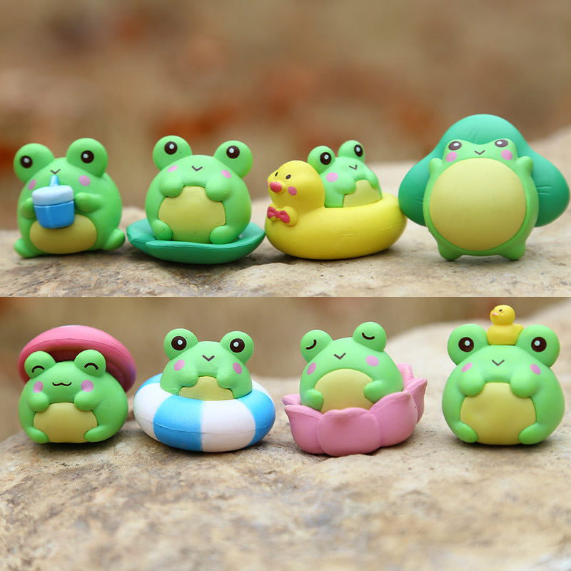 Frog Figure Topper Set