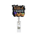 Halloween Quotes Nurse Badge Holder