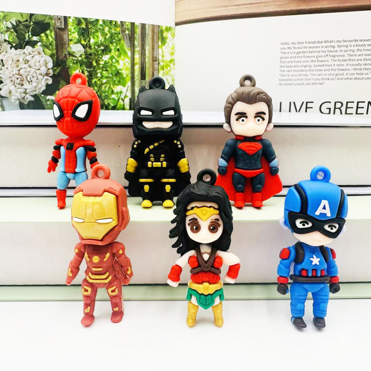Superhero Characters Topper