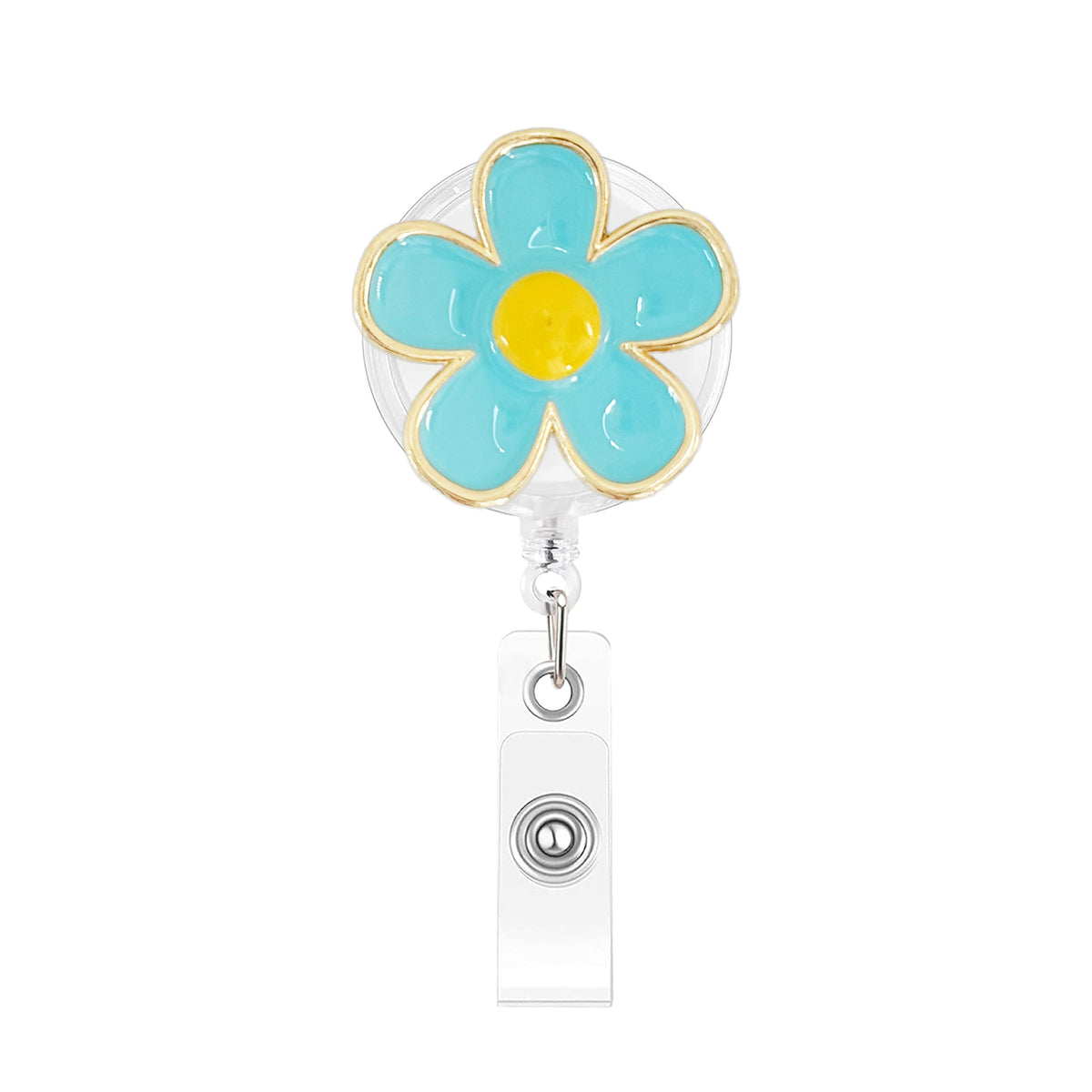 Daisy Flower Nurse Badge Holder