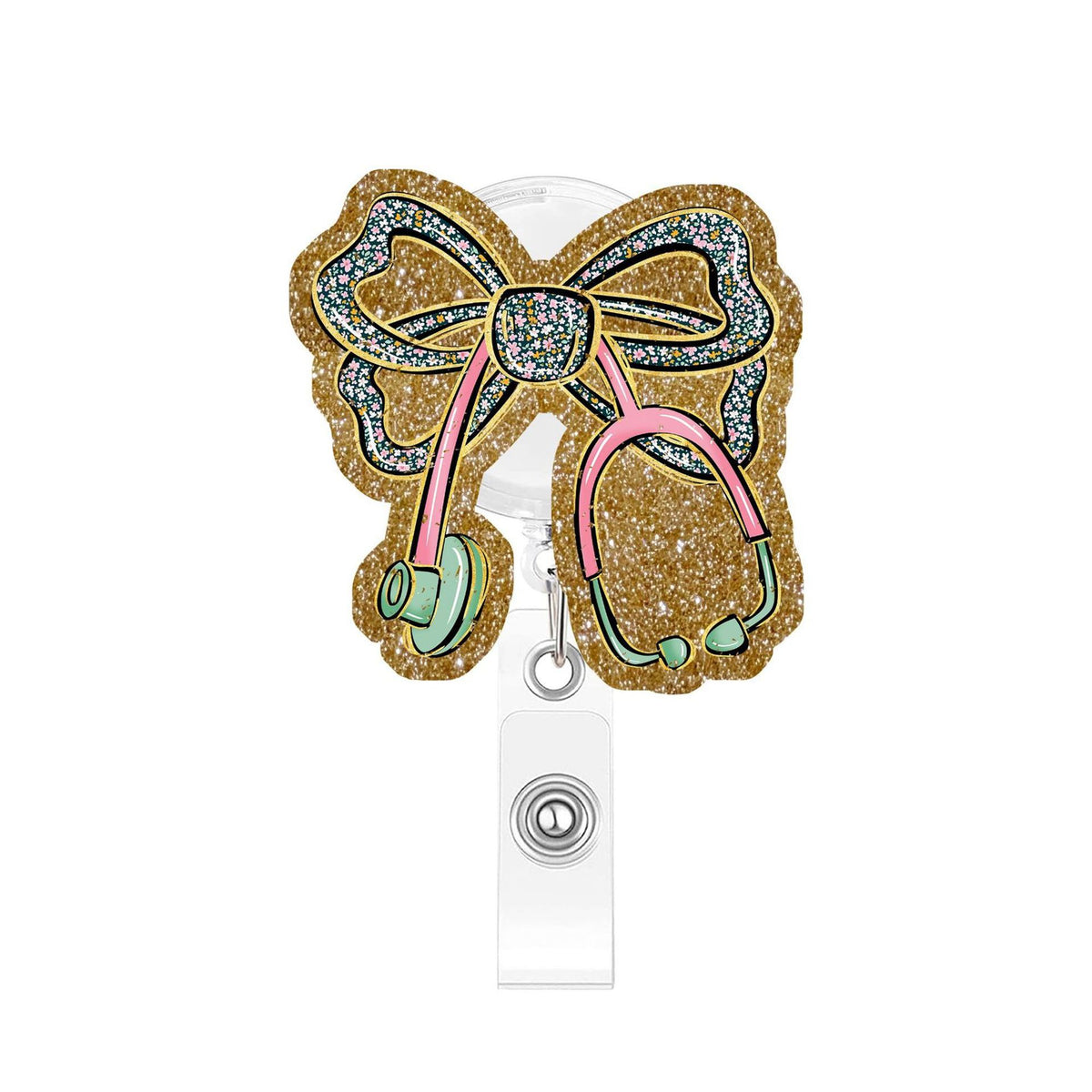 Bow Collection Nurse Badge Holder