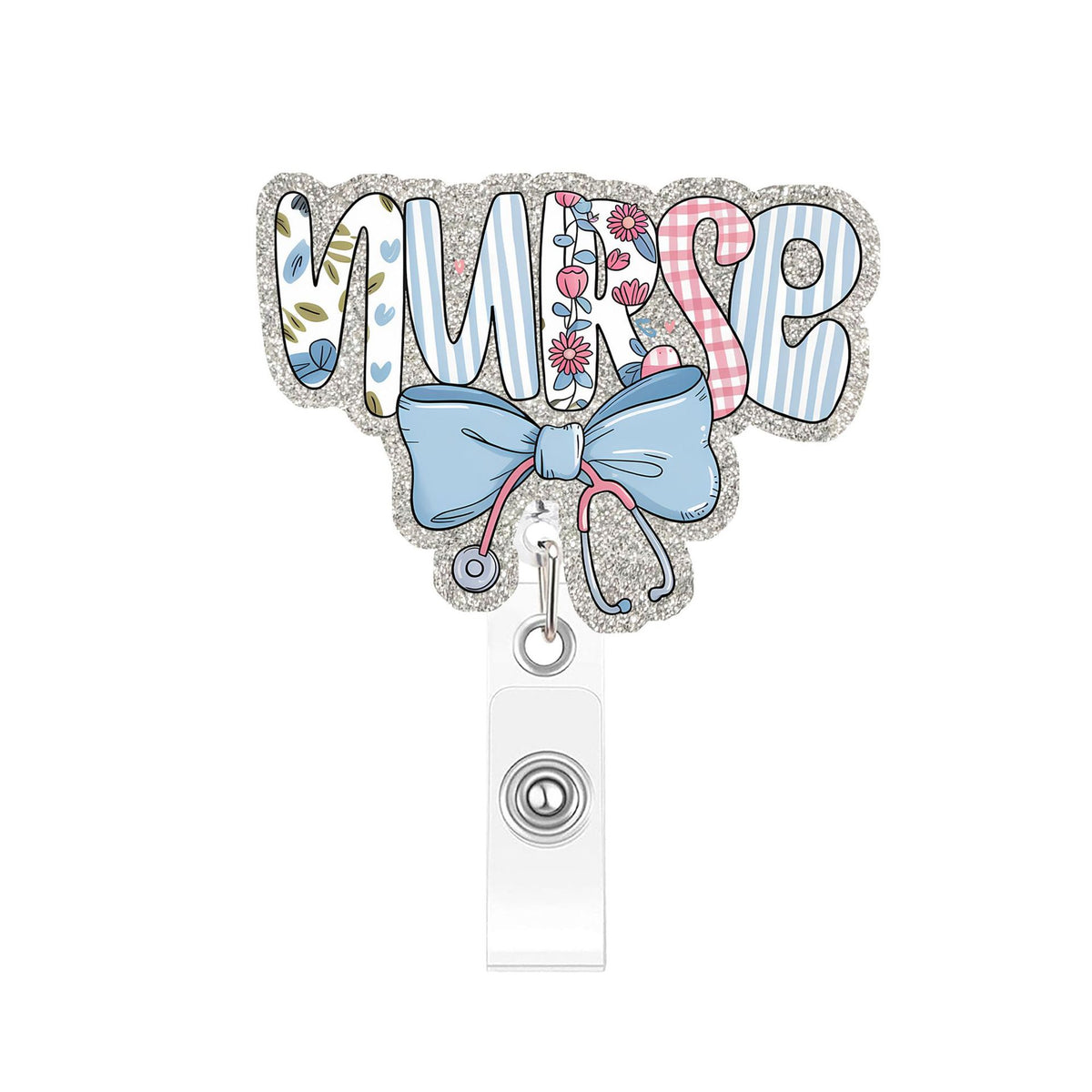 Bow Collection Nurse Badge Holder