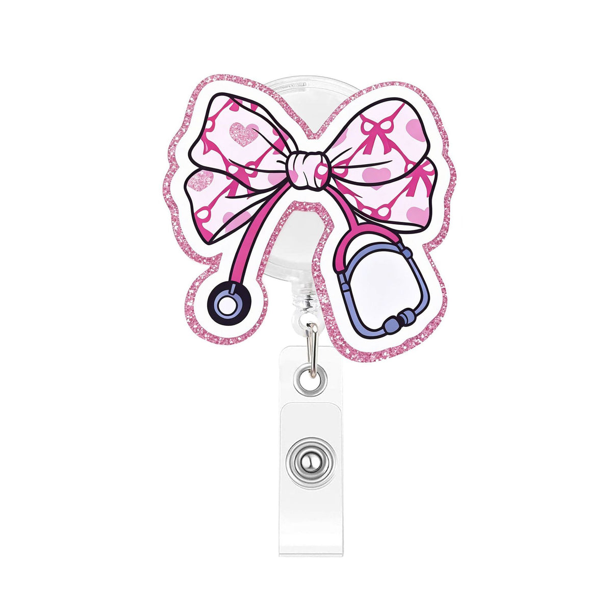 Bow Collection Nurse Badge Holder