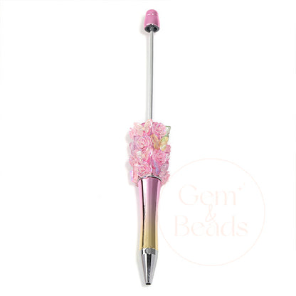 Butterfly Rose Sugar Beadable Pen (5pcs)