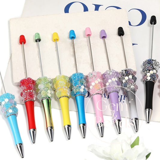 Roses Ditsy Sugar Beadable Pen (5pcs)
